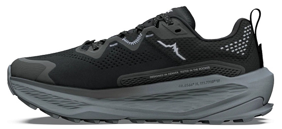 Кроссовки женские Altra Olympus 7 Black/Silver/Castlerock - Фото 4 большая