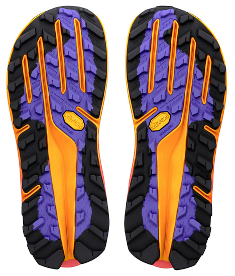 Кроссовки женские Altra Olympus 7 Black/White/Purple - Фото 3 большая