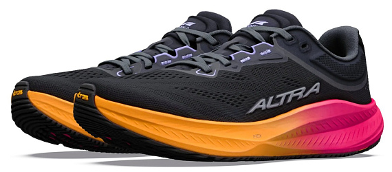 Кроссовки женские Altra Torin 9 Black/Black/Pink Glow - Фото 5 большая