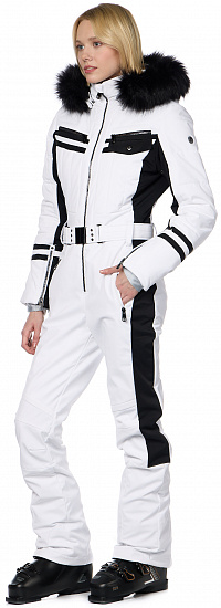 Комбинезон женский Poivre Blanc W22-0831-WO/A Multico White - Фото 3 большая