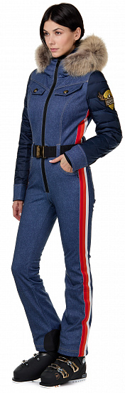 Комбинезон женский Goldbergh Longmont Denim - Фото 3 большая