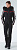 Комбинезон женский Poivre Blanc W21-0830-WO/A Fancy Black - Фото 2 малая
