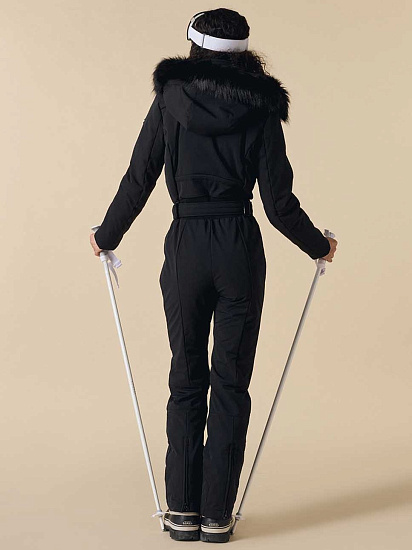 Комбинезон женский Poivre Blanc Emy Black - Фото 3 большая