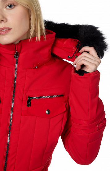Комбинезон женский Poivre Blanc W22-0831-WO/A Scarlet Red 8 - Фото 7 большая