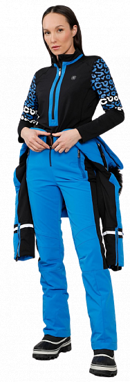 Комбинезон женский Poivre Blanc W22-0831-WO/A Multico King Blue - Фото 5 большая