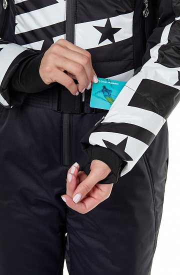 Комбинезон женский Sportalm Xheta m.Kap+P Black - Фото 8 большая