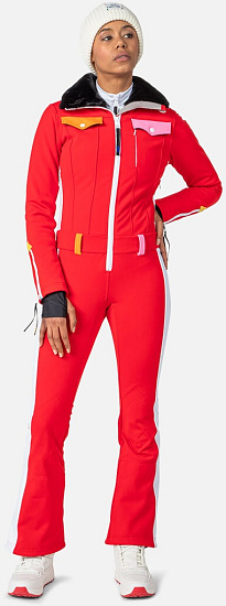 Комбинезон женский Rossignol JCC Sublim Overall Red - Фото 2 большая