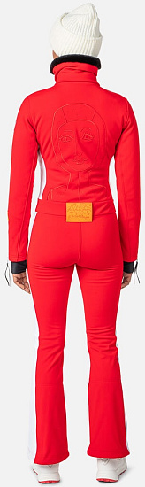 Комбинезон женский Rossignol JCC Sublim Overall Red - Фото 3 большая