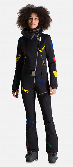 Комбинезон женский Rossignol JCC Sublim Overall Black - Фото 2 большая