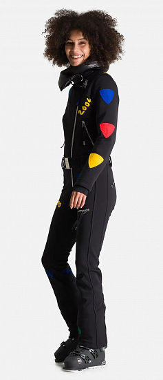 Комбинезон женский Rossignol JCC Sublim Overall Black - Фото 3 большая
