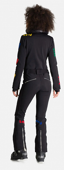 Комбинезон женский Rossignol JCC Sublim Overall Black - Фото 4 большая