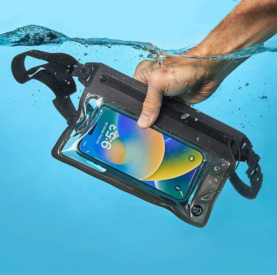 Водонепроницаемый чехол для телефона Nite Ize RunOff Waterproof Case Belt Pouch - Фото 6 большая