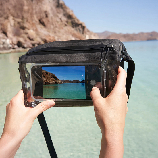 Водонепроницаемый чехол для телефона Nite Ize RunOff Waterproof Case Belt Pouch - Фото 8 большая