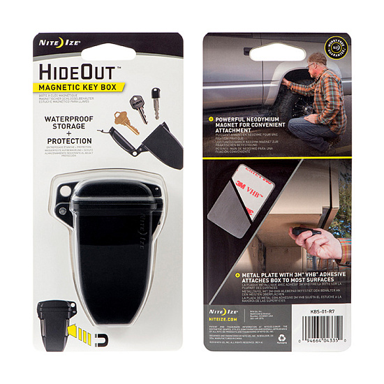 Контейнер для ключей Nite Ize HideOut Magnetic Key Box - Фото 1 большая