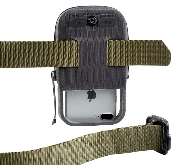 Водонепроницаемый чехол для телефона Nite Ize RunOff Waterproof Case Charcoal - Фото 8 большая