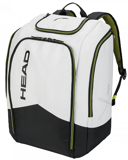 Рюкзак Head Rebels Racing Backpack S White/Black/Neon Yellow - Фото 1 большая