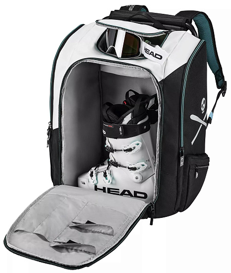 Рюкзак Head Rebels Coaches со стулом Racing 72л Black/White/Speed blue - Фото 2 большая