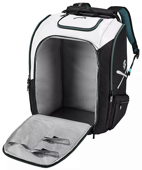 Рюкзак Head Rebels Coaches со стулом Racing 72л Black/White/Speed blue - Фото 3 большая