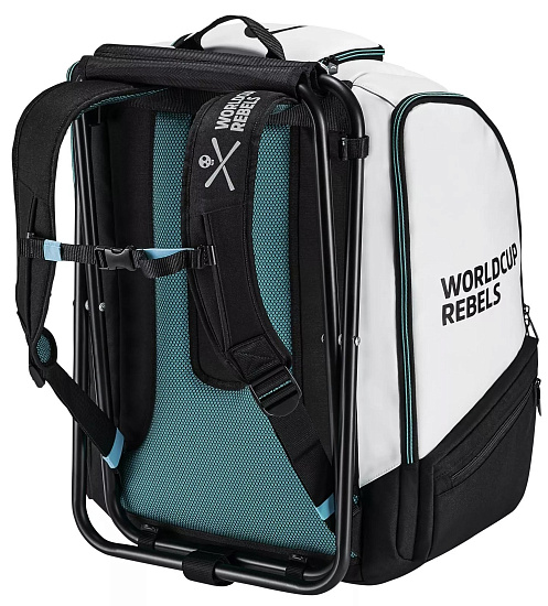 Рюкзак Head Rebels Coaches со стулом Racing 72л Black/White/Speed blue - Фото 4 большая