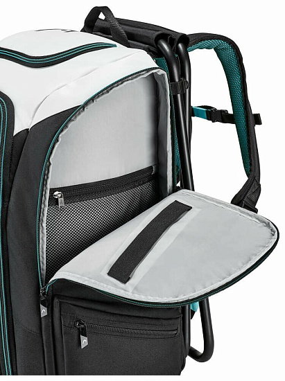 Рюкзак Head Rebels Coaches со стулом Racing 72л Black/White/Speed blue - Фото 6 большая