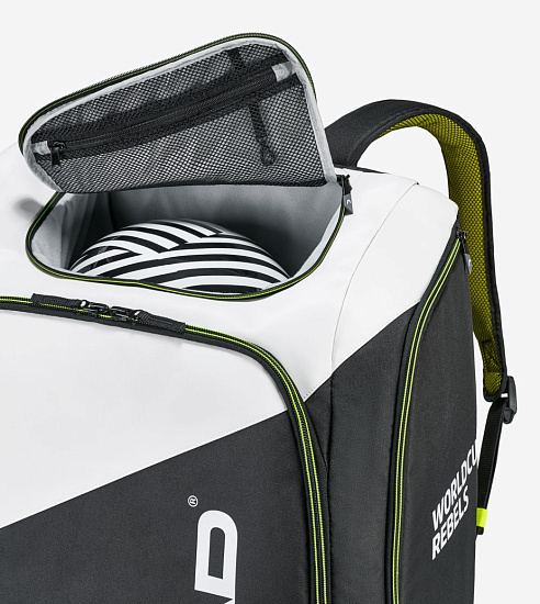 Рюкзак Head Rebels Racing L 95 Black/White - Фото 4 большая