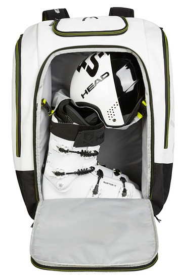 Рюкзак Head Rebels Racing S Black/White/Neon Yellow - Фото 3 большая