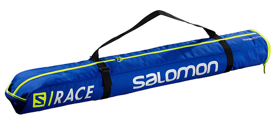 Чехол для лыж Salomon Extend 130+25 Race Blue/Neon Yellow - Фото 1 большая