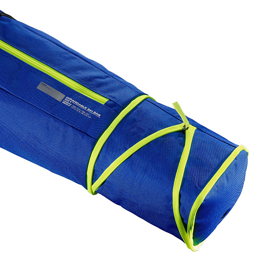 Чехол для лыж Salomon Extend 130+25 Race Blue/Neon Yellow - Фото 2 большая