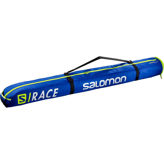 Чехол для лыж Salomon Extend 165+20 Race Blue/Neon Yellow - Фото 1 большая