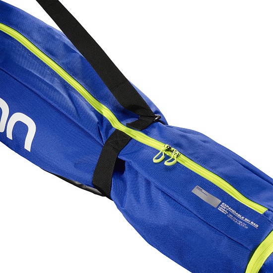 Чехол для лыж Salomon Extend 165+20 Race Blue/Neon Yellow - Фото 2 большая