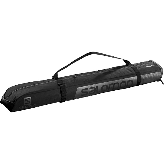 Чехол для лыж Salomon Extend 1 Pair 130+25 Black - Фото 1 большая