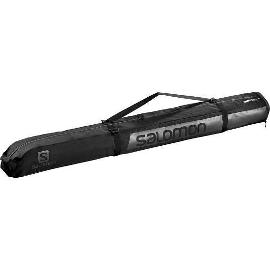 Чехол для лыж Salomon Extend 1 Pair 165+20 Black - Фото 1 большая