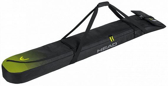 Горнолыжный чехол Head Double Black/Neon Yellow - Фото 1 большая