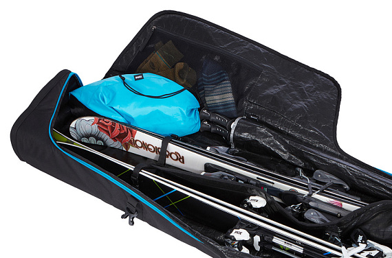 Чехол для горных лыж Thule RoundTrip Ski Roller 192 см Black - Фото 2 большая
