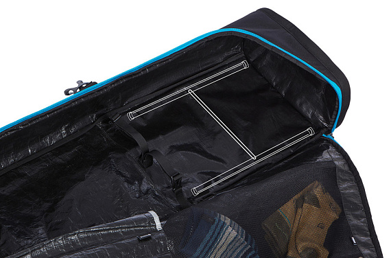 Чехол для горных лыж Thule RoundTrip Ski Roller 192 см Black - Фото 4 большая