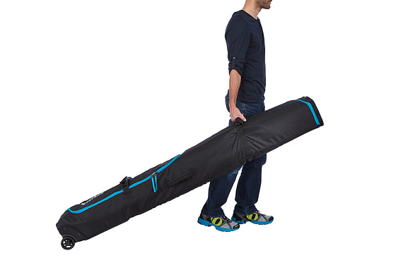 Чехол для горных лыж Thule RoundTrip Ski Roller 192 см Black - Фото 6 большая