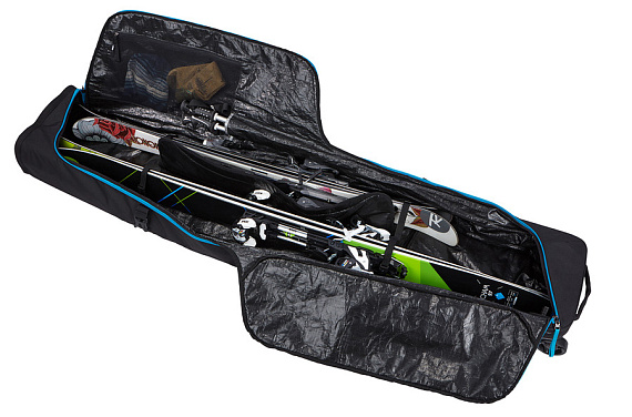 Чехол для горных лыж Thule RoundTrip Ski Roller 192 см Black - Фото 10 большая