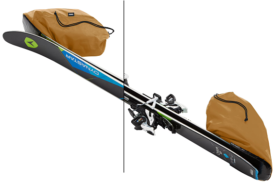 Чехол для горных лыж Thule RoundTrip Ski Bag 192cm Black - Фото 2 большая