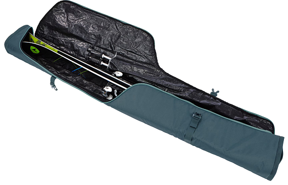 Чехол для горных лыж Thule RoundTrip Ski Bag 192cm Dark Slate - Фото 3 большая