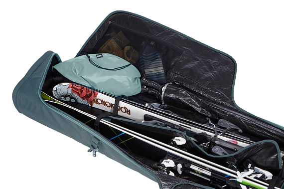 Чехол для горных лыж Thule RoundTrip Ski Roller 192cm Dark Slate - Фото 2 большая