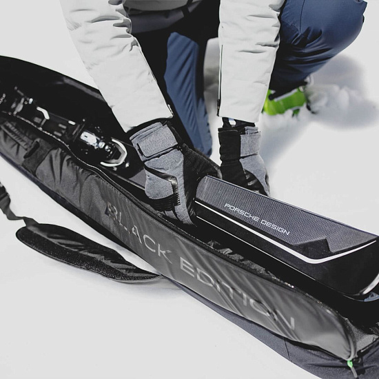 Чехол для горных лыж Elan Black Edition Black - Фото 2 большая