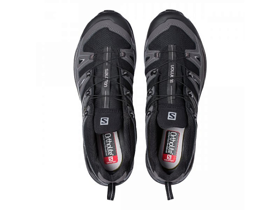 Кроссовки мужские Salomon  X Ultra 2 GTX Black/Autobahn/Pewter - Фото 3 большая