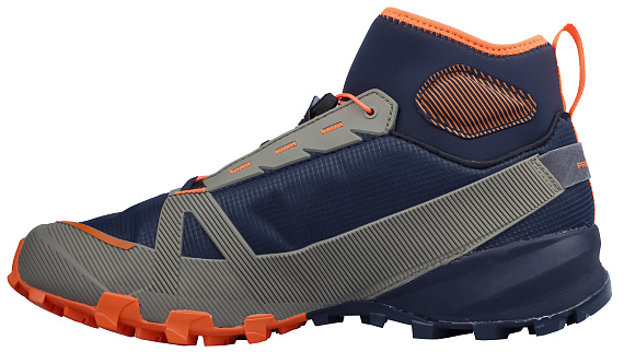 Кроссовки мужские Dynafit Traverse Mid Gtx Blueberry/Rock Khaki - Фото 2 большая