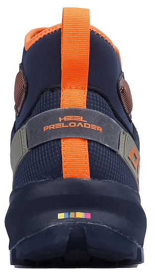 Кроссовки мужские Dynafit Traverse Mid Gtx Blueberry/Rock Khaki - Фото 3 большая