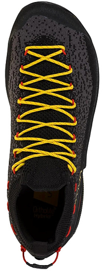 Кроссовки мужские La Sportiva TX2 Evo Black/Yellow - Фото 4 большая