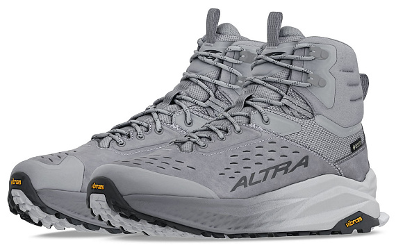 Кроссовки мужские Altra Olympus 6 Hike Mid Gtx Gray - Фото 4 большая