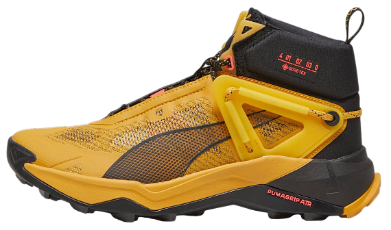 Кроссовки мужские Puma Explore Nitro Mid Gtx Amber/Puma Black - Фото 2 большая