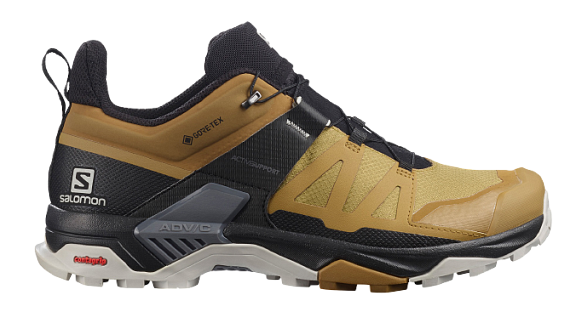 Кроссовки мужские Salomon X Ultra 4 Gtx Cumin/Black/LunR - Фото 1 большая
