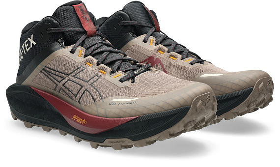 Кроссовки мужские ASICS Gel-Trabuco Mt Gtx Taupe Grey/Graphite Grey - Фото 4 большая