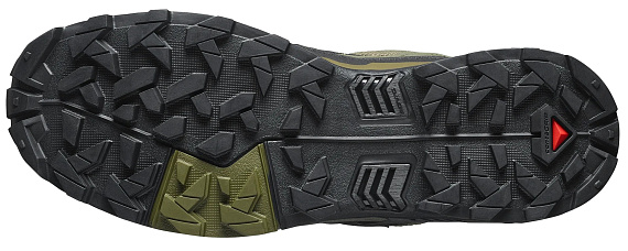 Кроссовки мужские Salomon X Ultra 5 Gtx Olive Night/Black/Bistro Green - Фото 7 большая